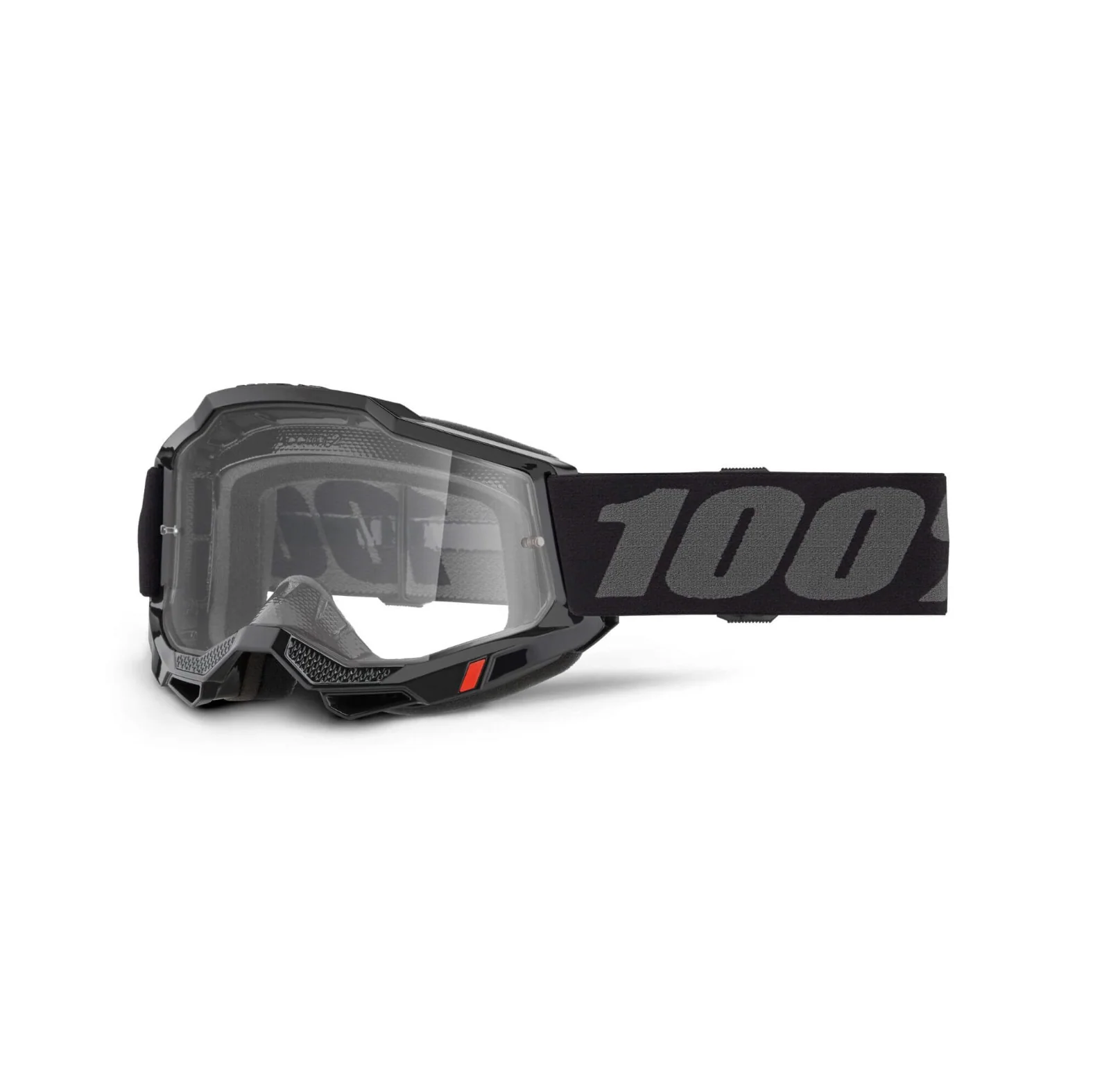 100% Accuri 2 Goggle Black - Clear Lens