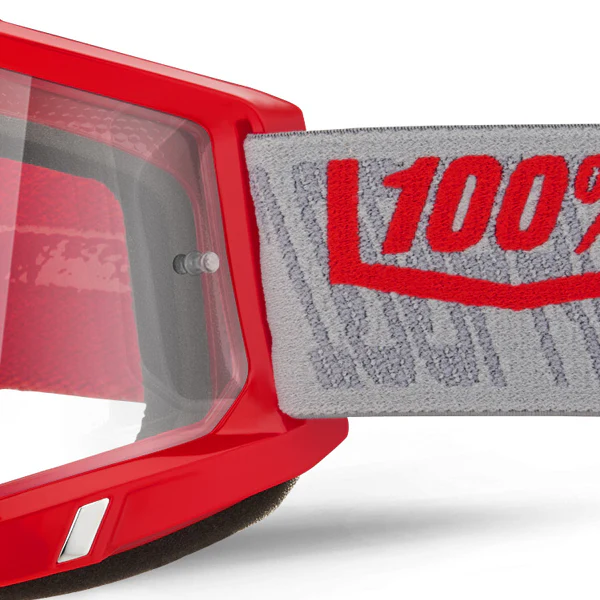 100% Accuri 2 Goggle Gatorback - Clear Lens - Image 2