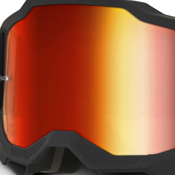 100% Accuri 2 Goggle Mirror Lens - Magnus Red - Image 3