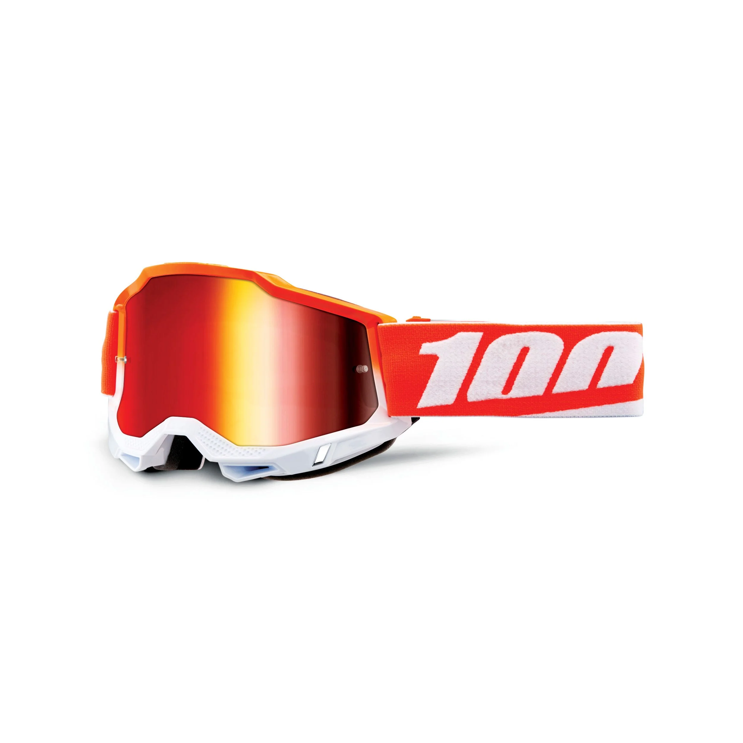 100% Accuri 2 Junior Goggle Matigofun - Mirror Red Lens