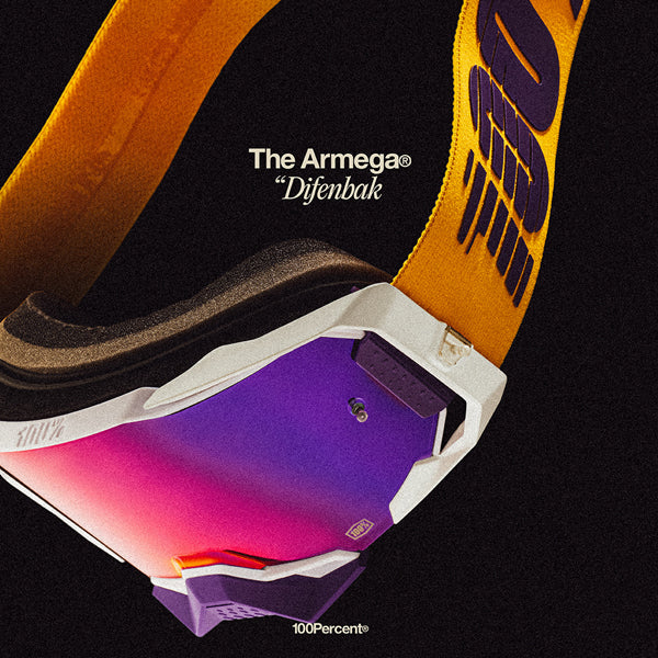 100% Armega Goggle Difenbak - Clear Lens - Image 2