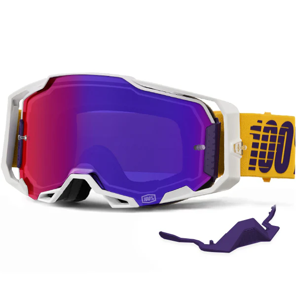 100% Armega Goggle Difenbak - Clear Lens - Image 3