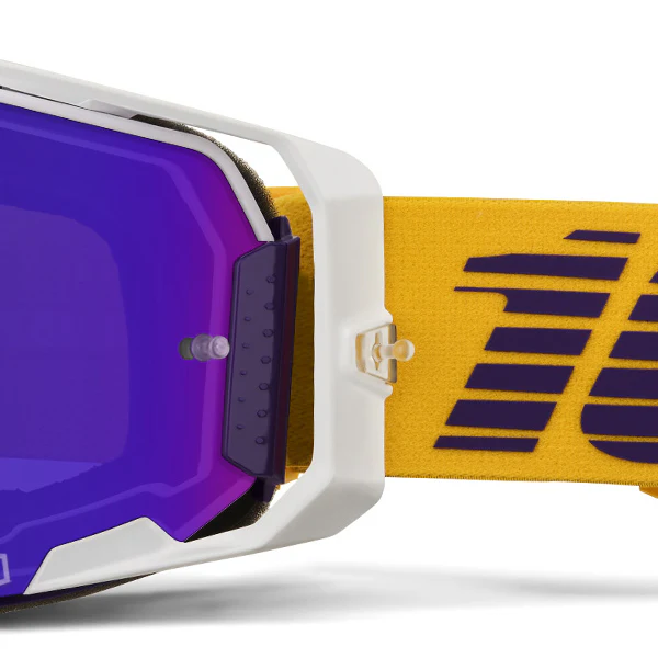 100% Armega Goggle Difenbak - Mirror Purple Lens - Image 3