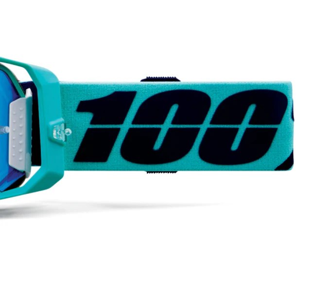 100% Armega Goggle Esterel - Mirror Blue Lens - Image 4