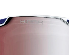 100% Armega  Goggle Novel - HiPER Mirror Silver Flash Lens - Image 4