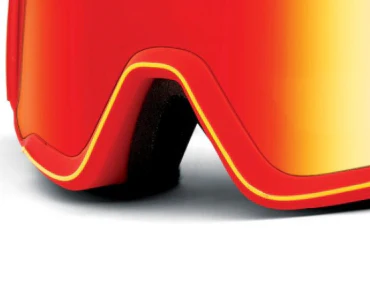 100% Barstow Goggle Death Spray -  Mirror Red Lens - Image 3