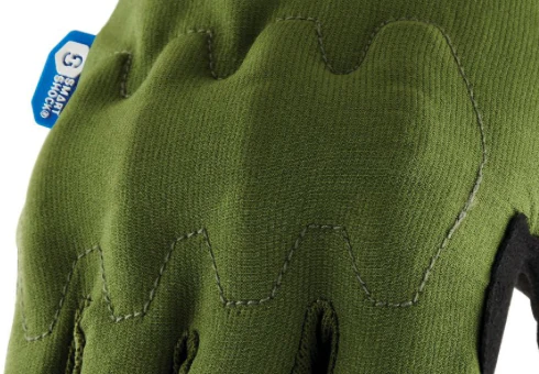 100% Cognito Smart Shock Gloves Army Green - Image 2