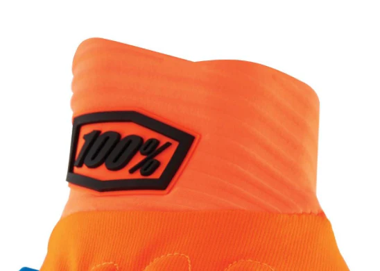 100% Cognito Smart Shock Gloves Fluo Orange - Image 3