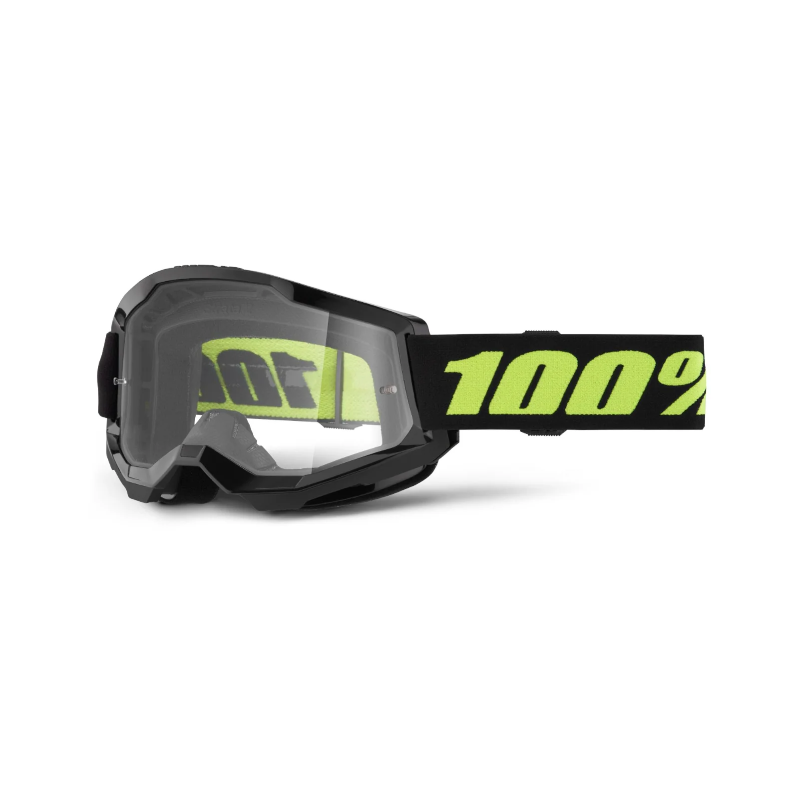100% Strata 2 Goggle Solar Eclipse - Clear Lens