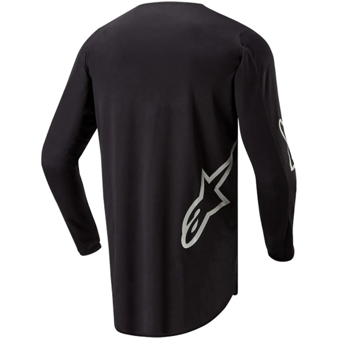 Alpinestars Fluid Graphite Motocross Jersey - Image 2