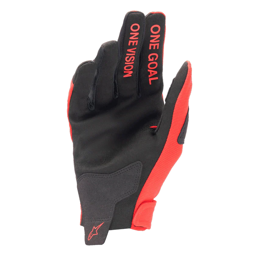 Alpinestars Radar Gloves - Mars Red Silver - Image 2