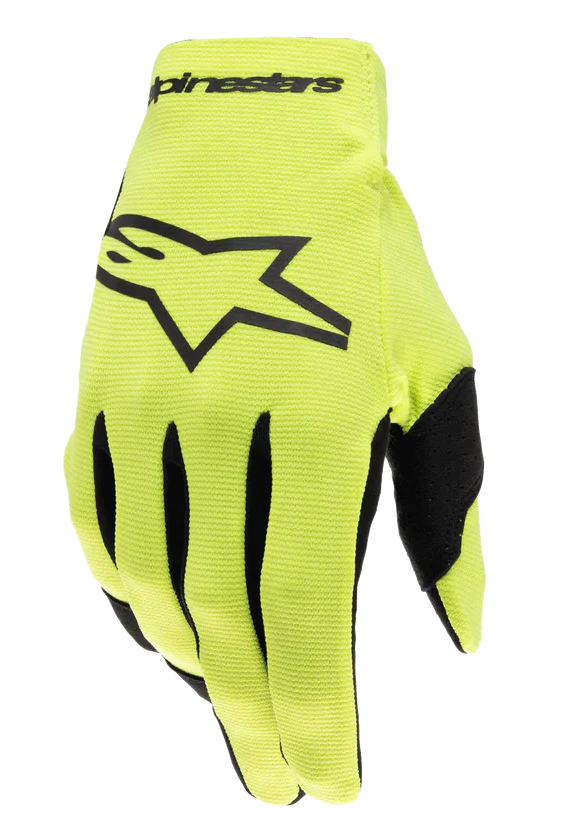 Alpinestars Radar Gloves - Yellow Fluo Black