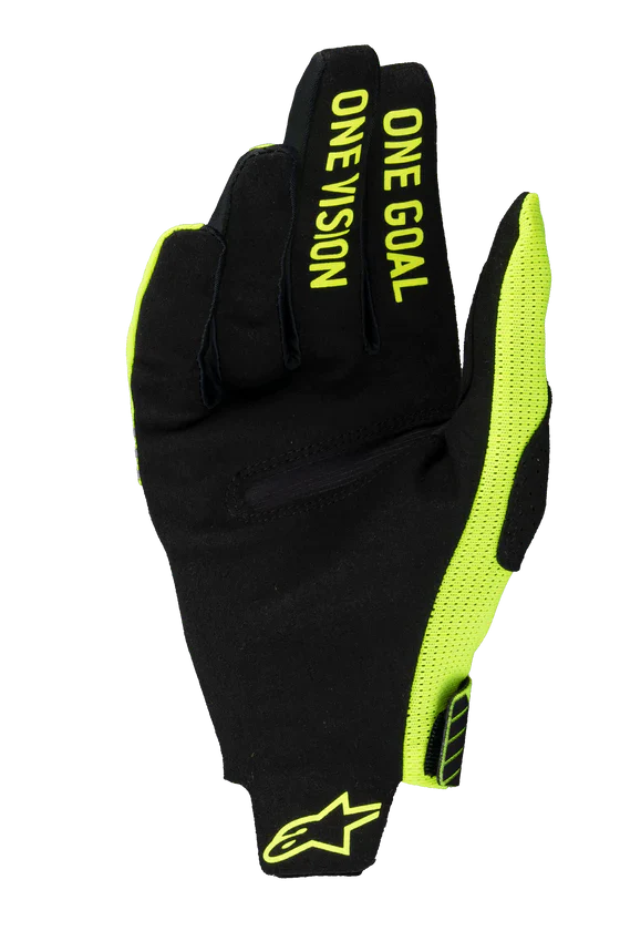Alpinestars Radar Pro Gloves - Yellow Fluo - Image 2