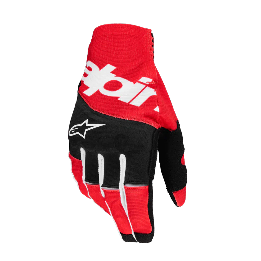 Alpinestars Techstar Gloves - Black Bright Red