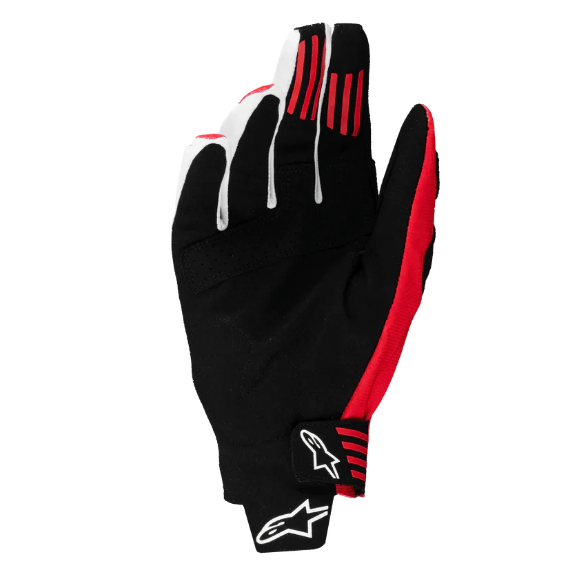 Alpinestars Techstar Gloves - Black Bright Red - Image 2