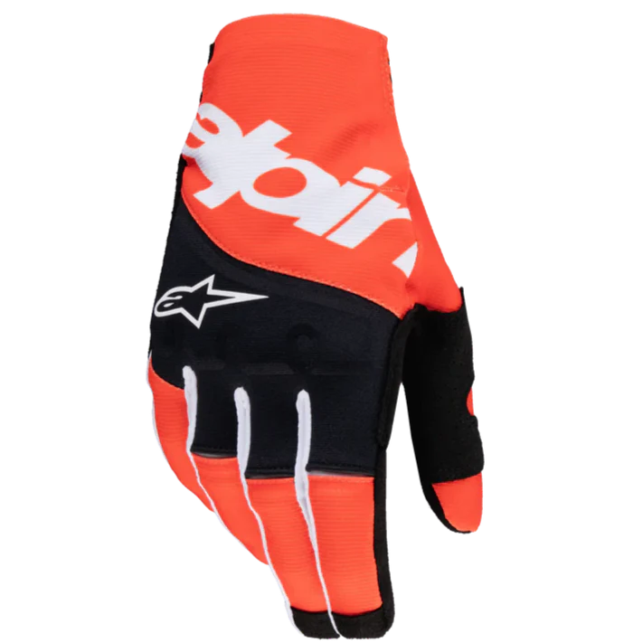 Alpinestars Techstar Gloves - Black Hot Orange