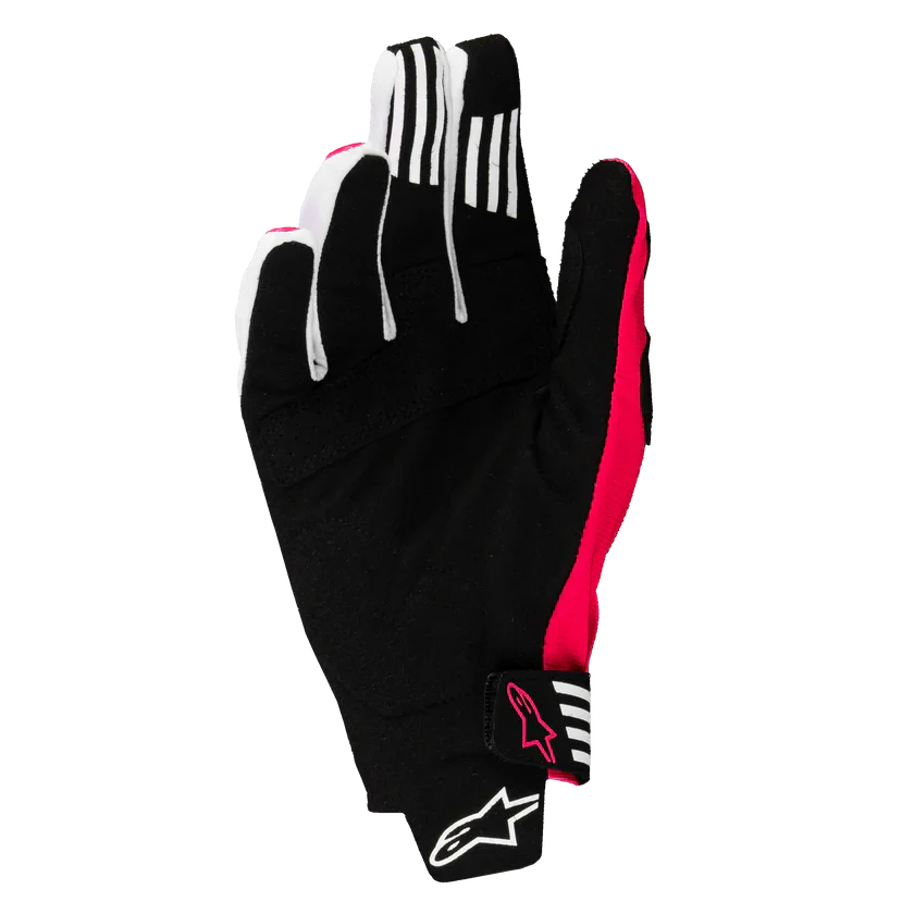 Alpinestars Techstar Gloves - Black Pink Fluo - Image 2