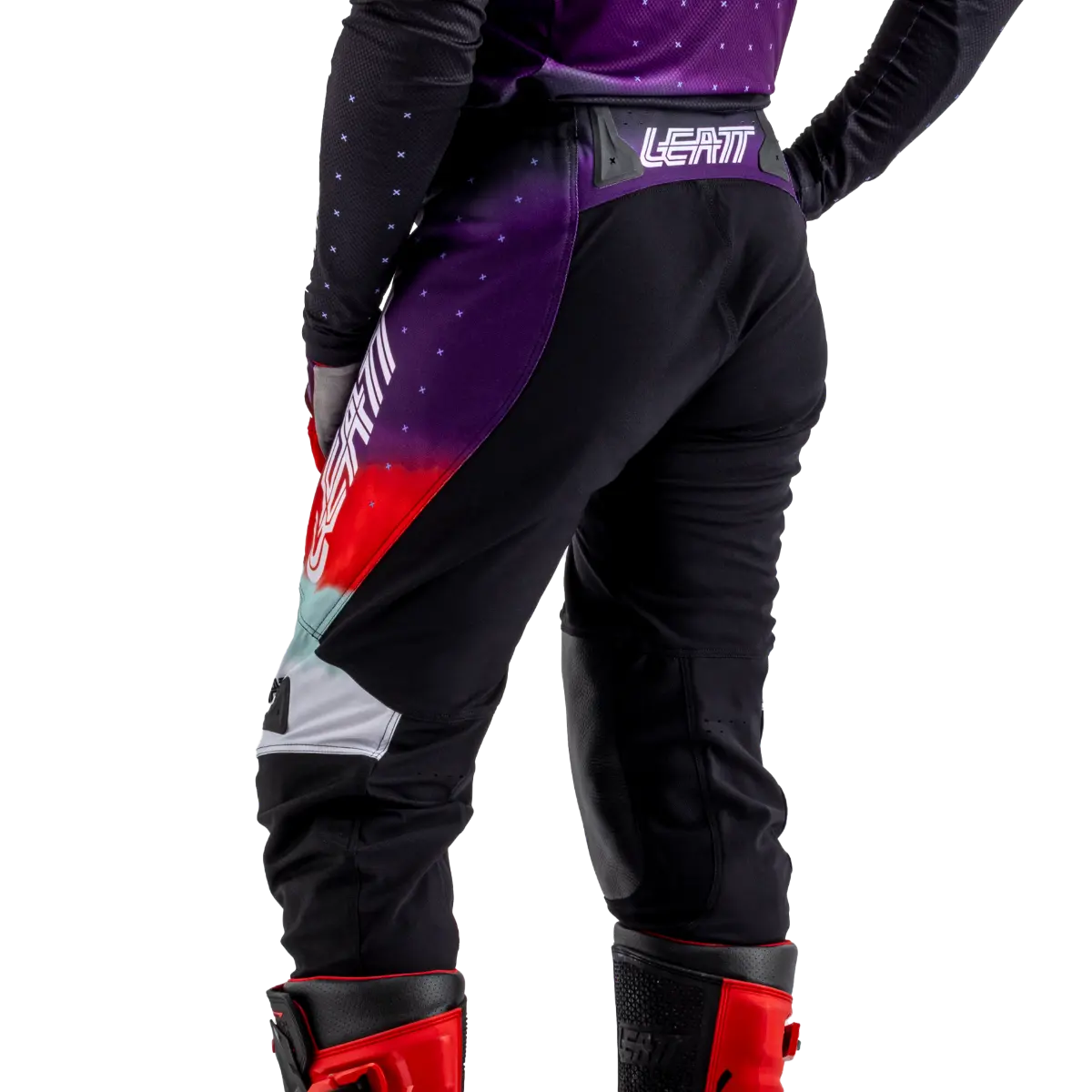 2025 Leatt 4.5 Motocross Womens Pant Sunburn - Image 3