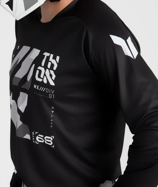 Thor Jersey Launch Brave Black Grey - Image 3