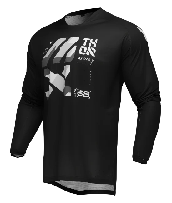 Thor Jersey Launch Brave Black Grey - Image 6