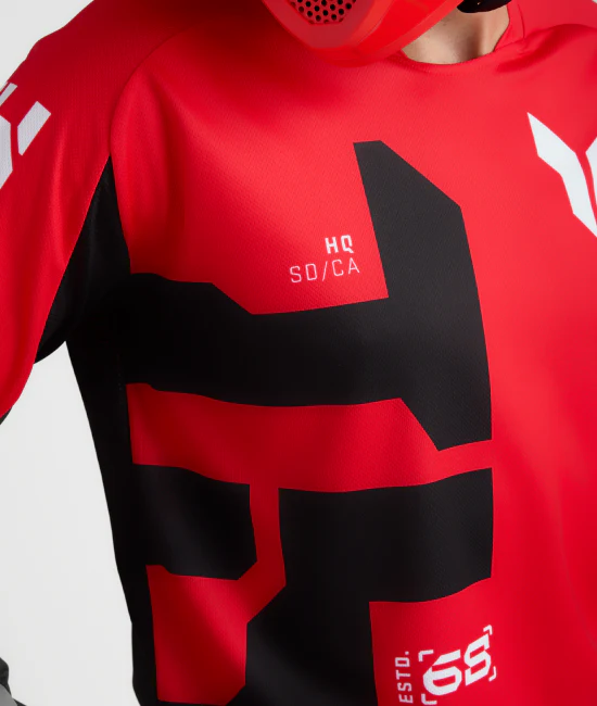Thor Jersey Launch Forge Red - Image 3
