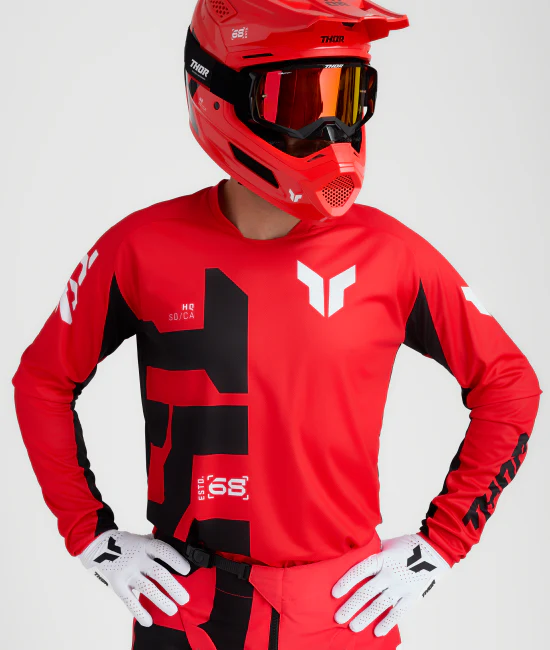 Thor Jersey Launch Forge Red - Image 4