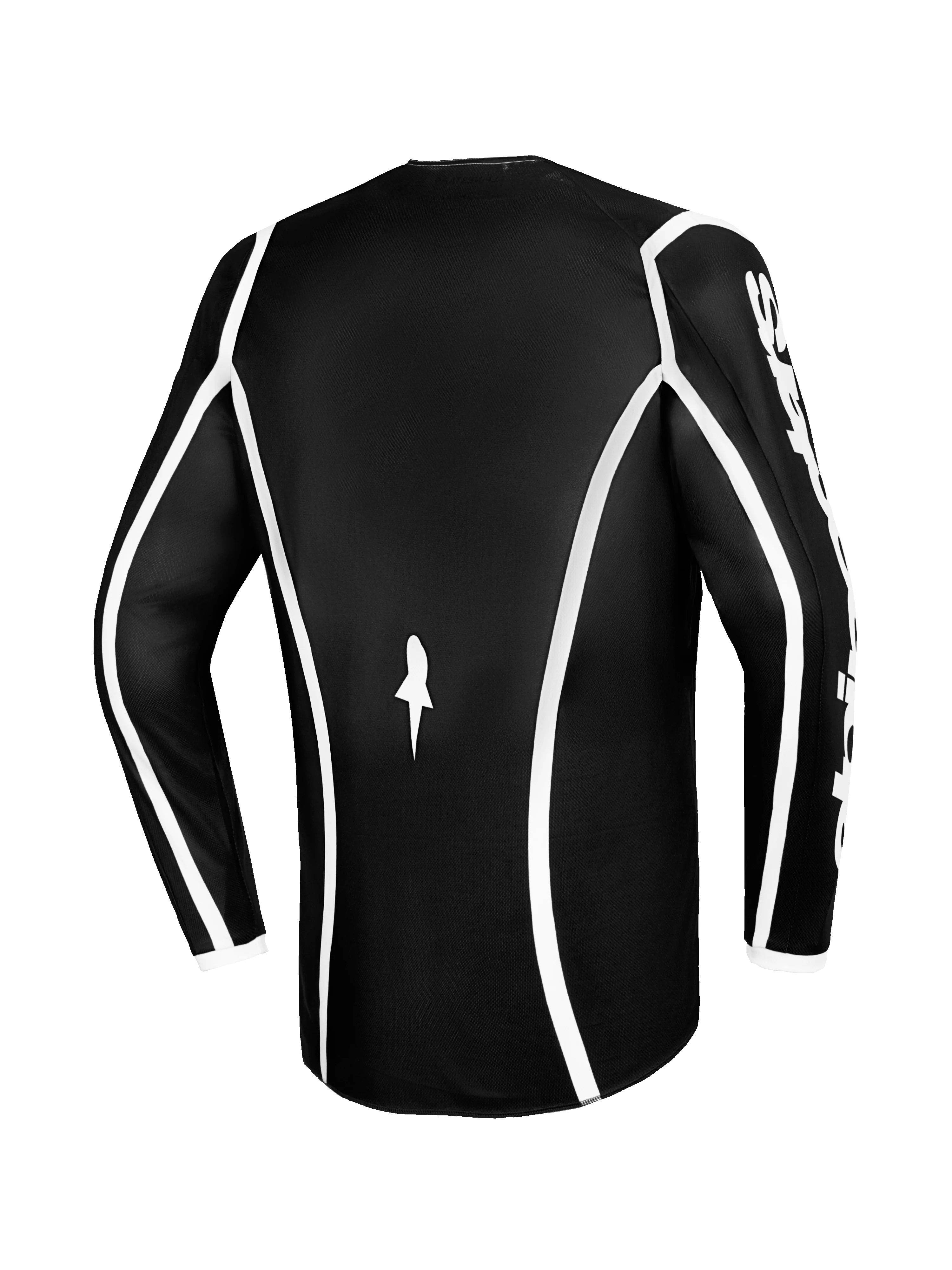 2026 Alpinestars Fluid Apex Motocross Jersey - Black Grey - Image 2