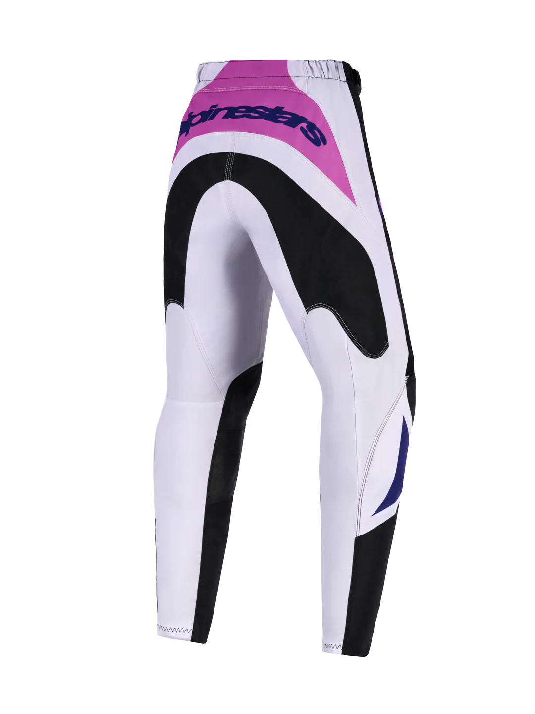 2026 Alpinestars Fluid Grid Youth Motocross Pants - Black Light Gray Purple - Image 2