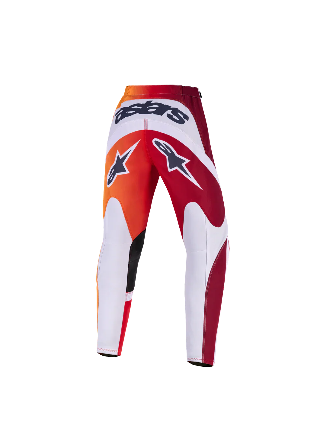 2026 Alpinestars Fluid Portl Youth Motocross Pants - Red Light Gray Dark Gray - Image 2