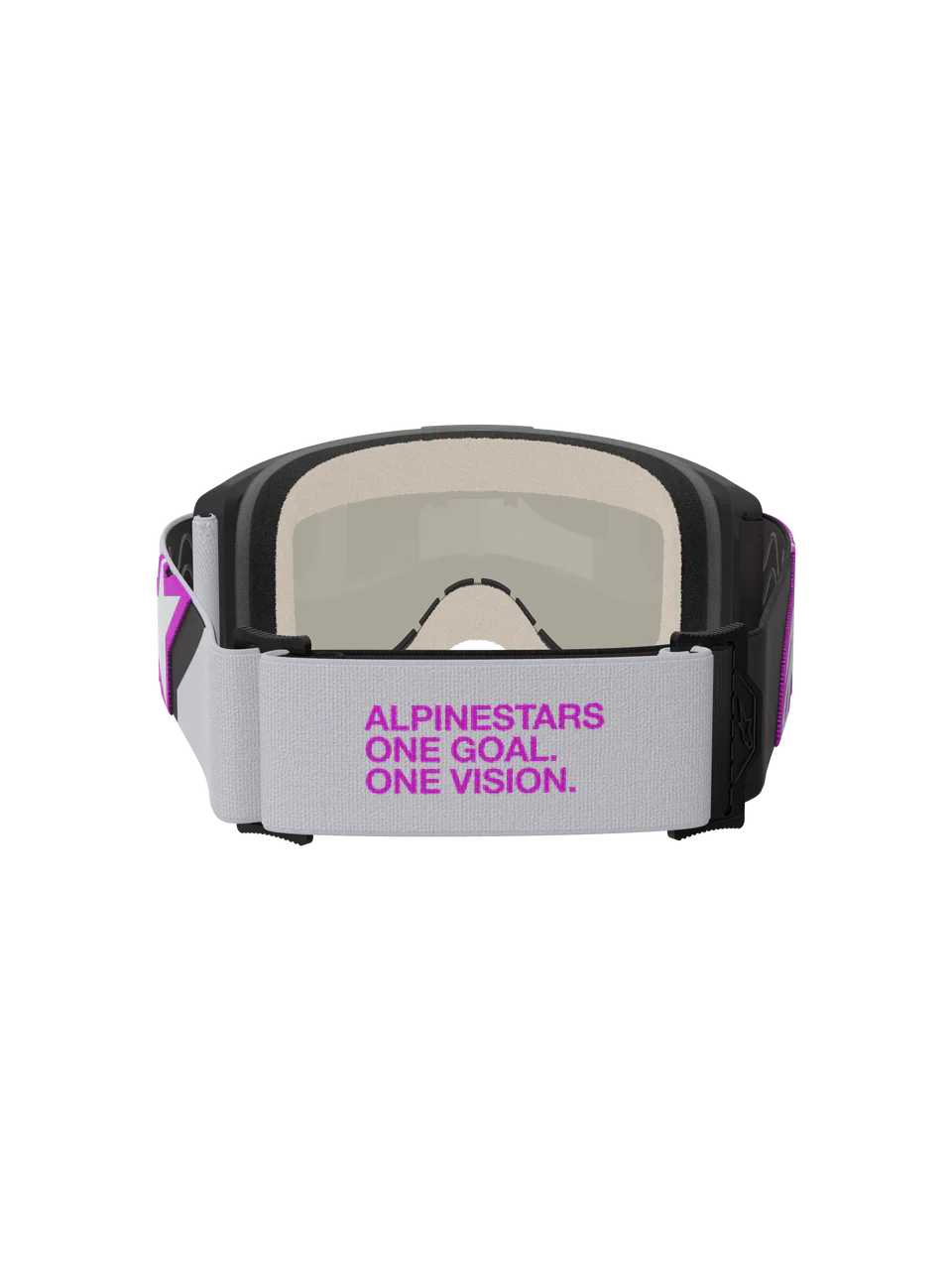 2026 Alpinestars Goggles Vision 5 Corp - Light Gray Purple Mirror Slvr - Image 2