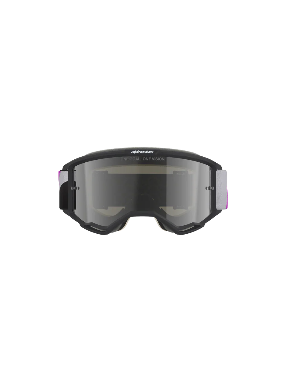 2026 Alpinestars Goggles Vision 5 Corp - Light Gray Purple Mirror Slvr - Image 3