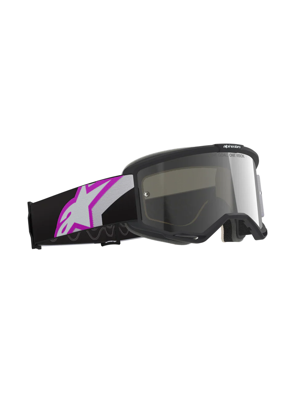 2026 Alpinestars Goggles Vision 5 Corp - Light Gray Purple Mirror Slvr - Image 4