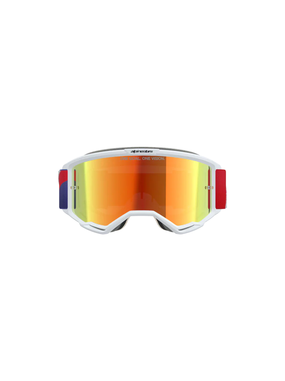 2026 Alpinestars Goggles Vision 5 Corp - Red Purple Mirror Red - Image 3