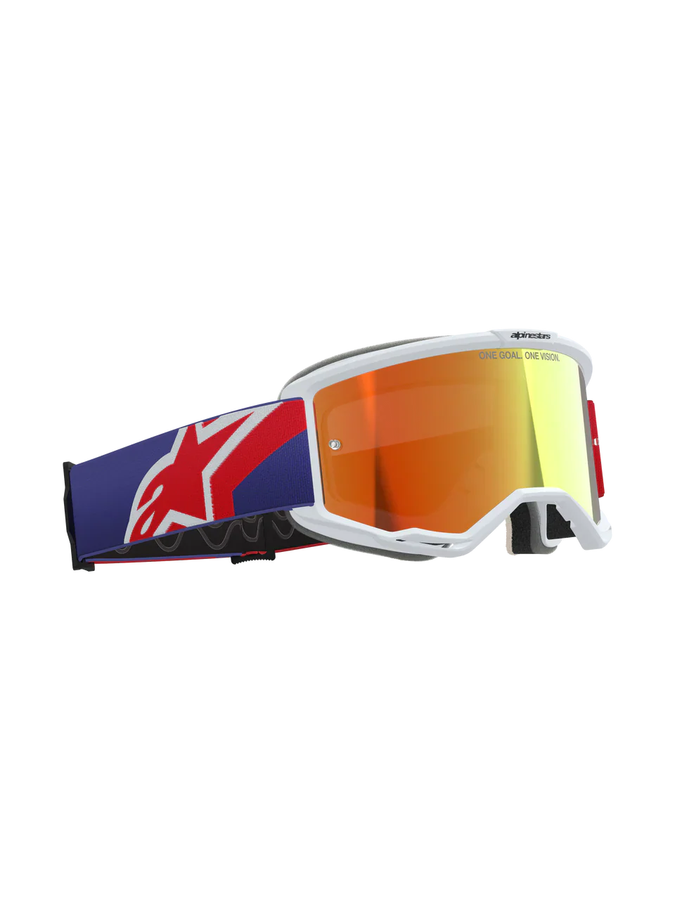 2026 Alpinestars Goggles Vision 5 Corp - Red Purple Mirror Red - Image 4