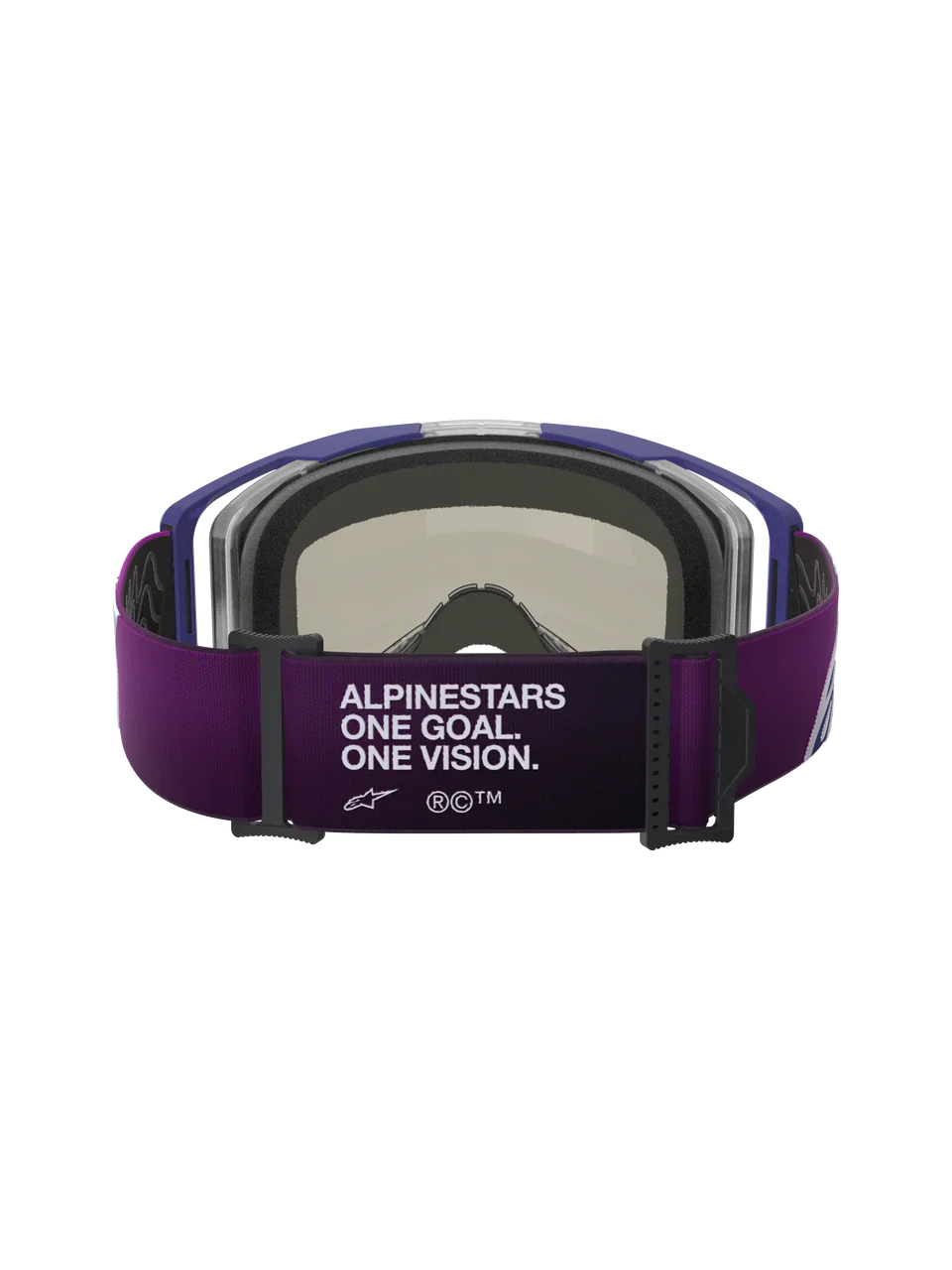 2026 Alpinestars Goggles Vision 8 Corp - Purple Light Gray Mirror Slvr - Image 2