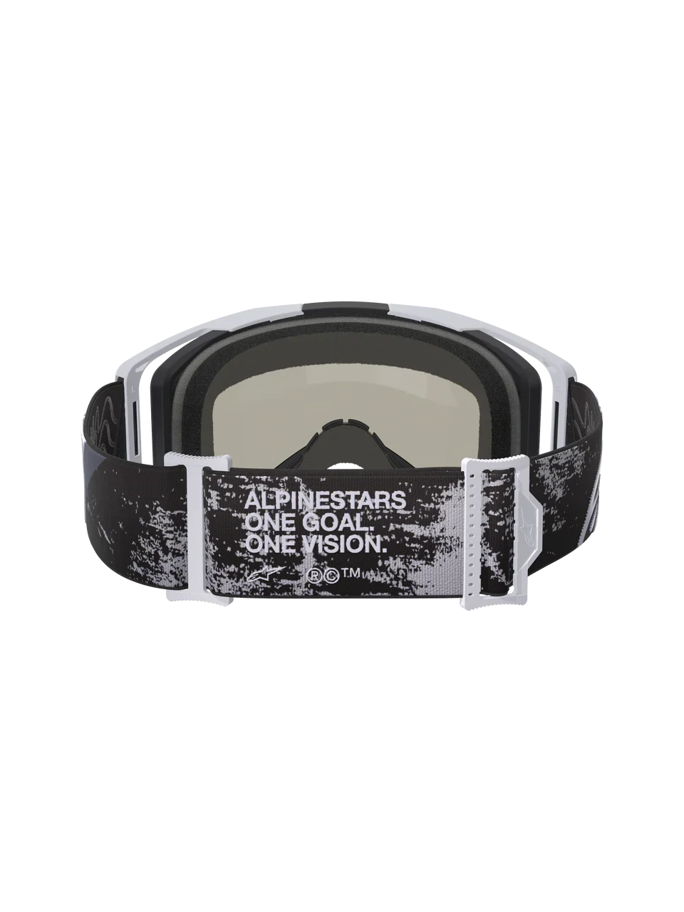 2026 Alpinestars Goggles Vision 8 Lahnd - Iron Camo Mirror Silver - Image 2