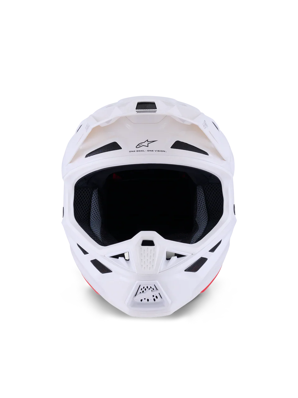 Alpinestars Helmet Supertech S-M7 Solid Helmet - White Gloss - Image 4