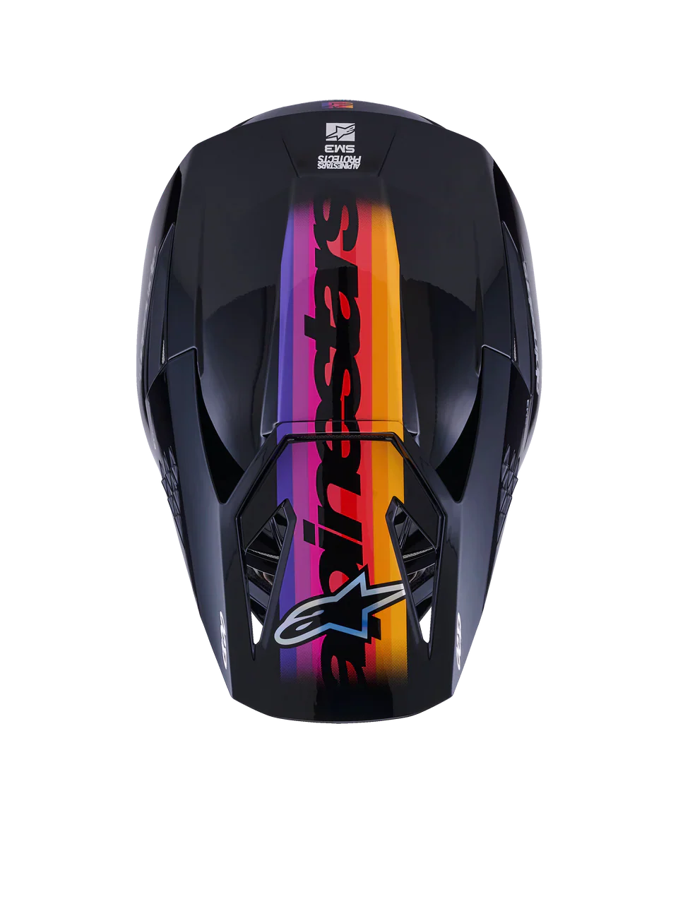Alpinestars Helmet SM3 Force Helmet Black Gloss - Image 2