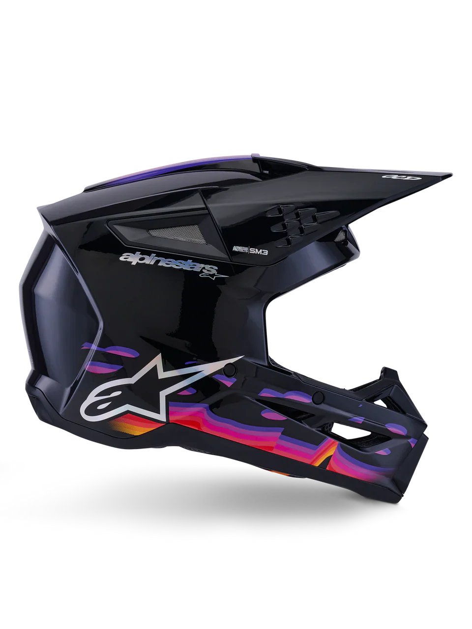 Alpinestars Helmet SM3 Force Helmet Black Gloss - Image 6