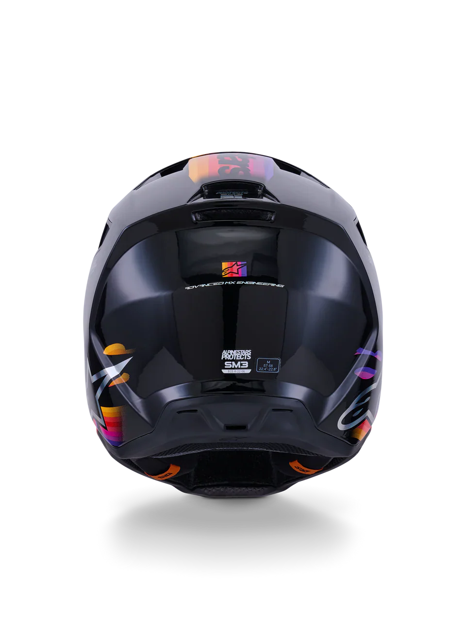 Alpinestars Helmet SM3 Force Helmet Black Gloss - Image 7