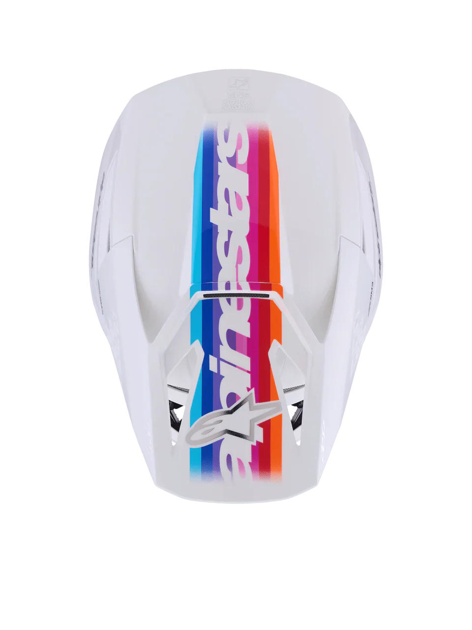 Alpinestars Helmet SM3 Force Helmet White Gloss - Image 2