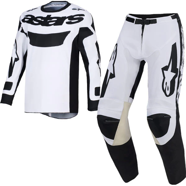 2026 Alpinestars Racer Riway Kit Combo - White Black