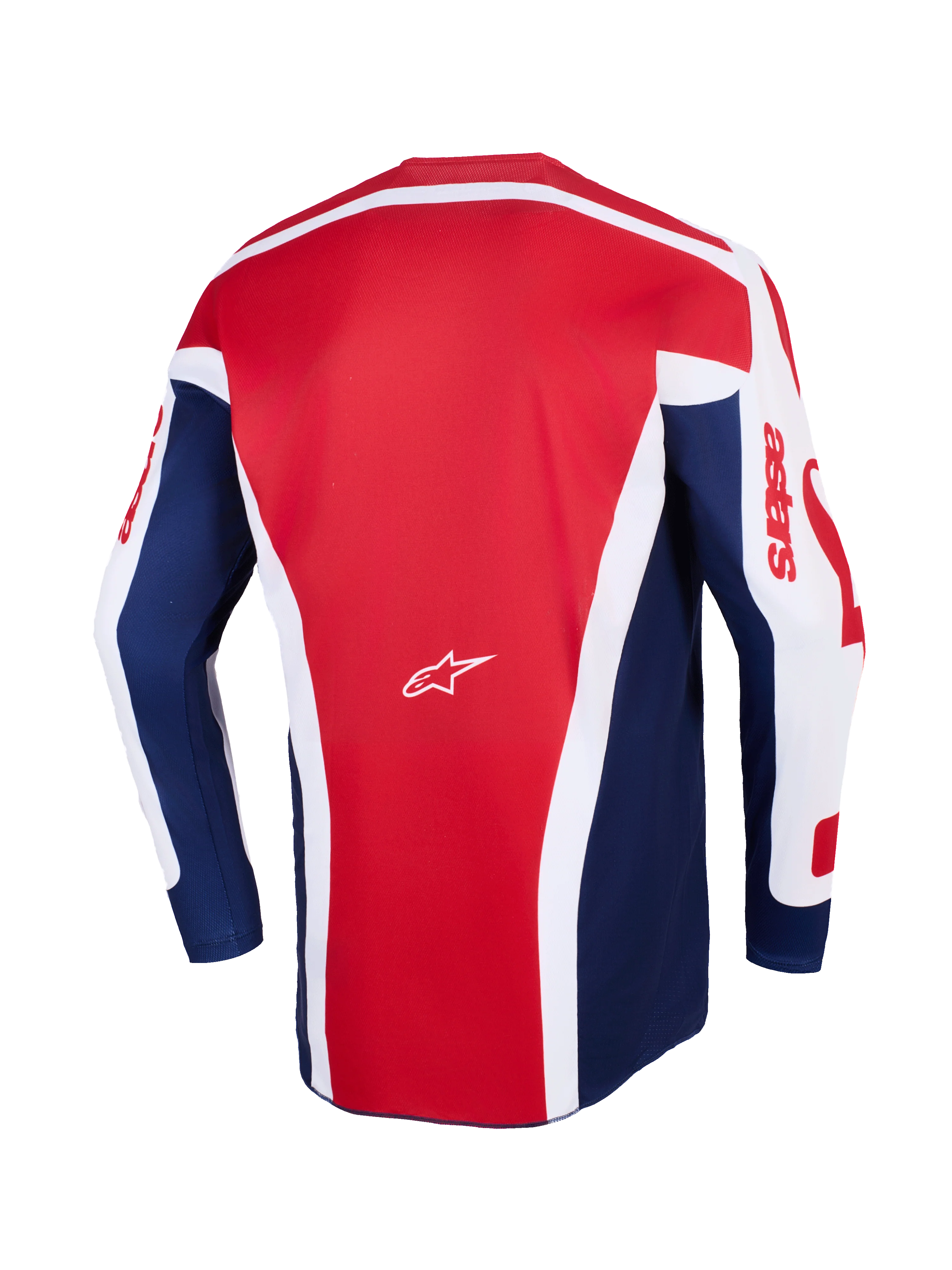 2026 Alpinestars Racer Riway Motocross Jersey - White Blue Red - Image 2