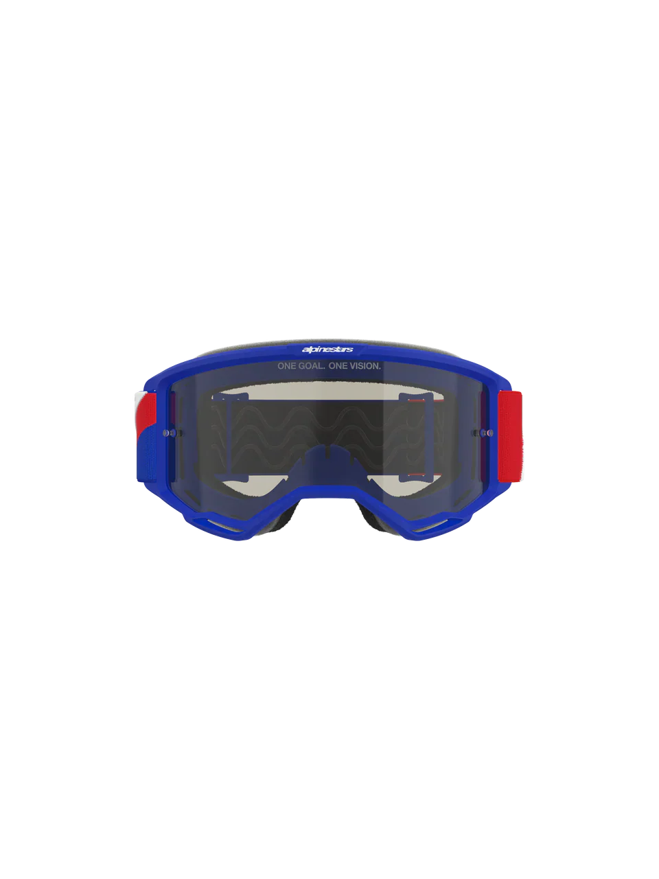 2026 Alpinestars Sand Goggles Vision  - Blue Red White Dark Smoke - Image 3