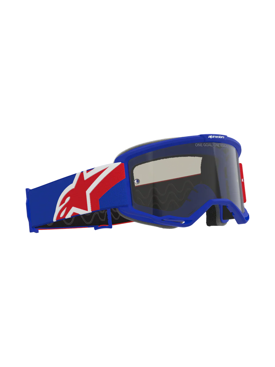 2026 Alpinestars Sand Goggles Vision  - Blue Red White Dark Smoke - Image 4