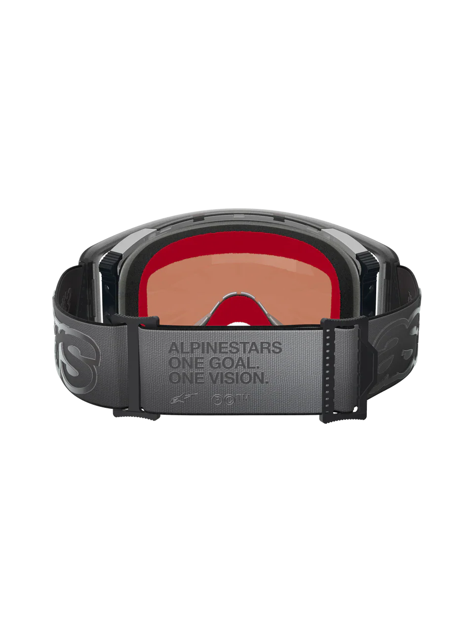 2026 Alpinestars Supertech Goggles Vision Vista - Black Mirror Gold - Image 2