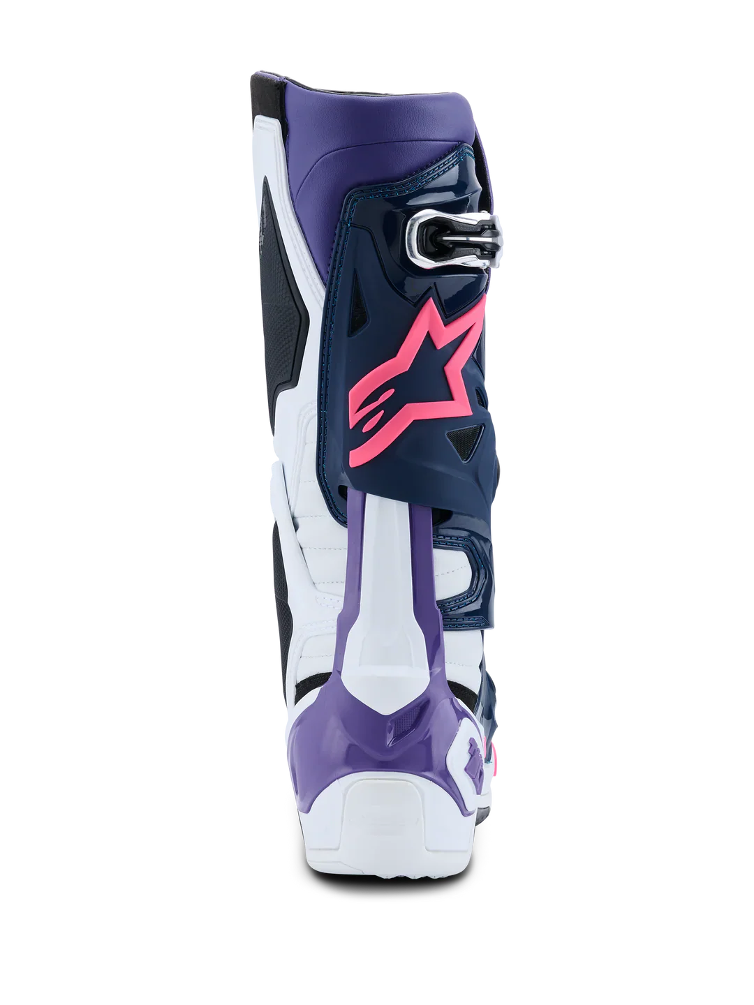 Alpinestars Tech 10 Motocross Boots - White Violet Navy Pink - Image 6