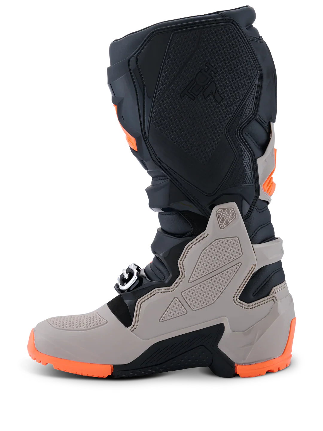 Alpinestars Tech 7 Enduro Boots - Black Gray Orange Flo - Image 4