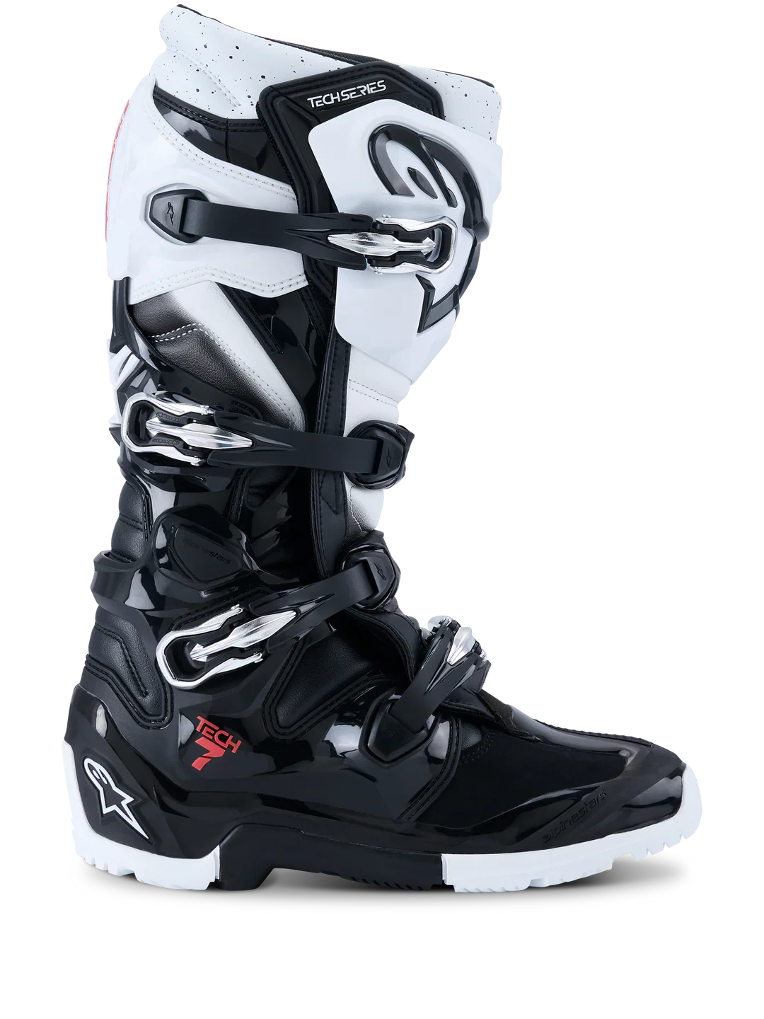 Alpinestars Tech 7 Enduro Boots - Black White - Image 4