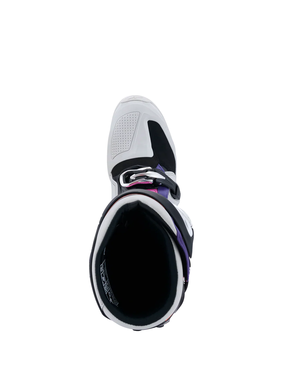 Alpinestars Tech 7 Motocross Boots - Grey Orange Magenta - Image 6